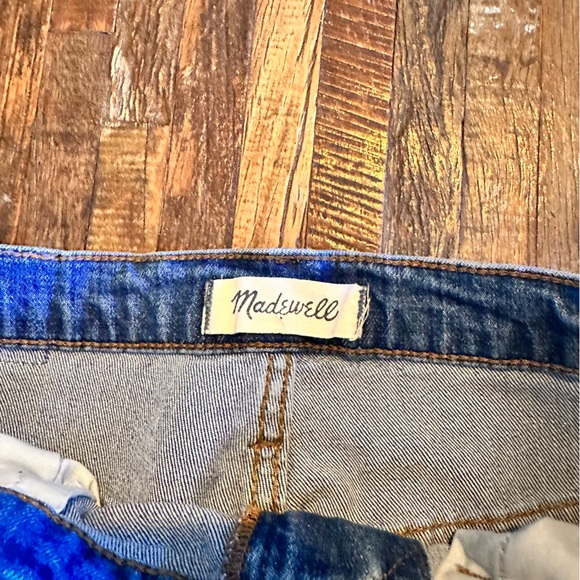 MADEWELL women's high-rise slim boyfriend distressed denim size 26 - Picture 5 of 9